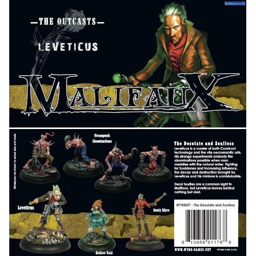 Malifaux Outcasts: Leveticus Box Set (The Desolate and Soulless)