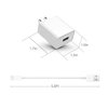 AHDFWI Wall Charger Compatible for TV Remote (3rd), USB C to USB Cable for Airpods Pro 2nd Generation Charger Charging Cord for iPhone 15, 15 Pro Max, 15 Plus, iPad 10th Gen, iPad Pro 12.9/11Mini 6th