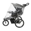 Nuby Rain Weather Shield for Jogging Stroller, Clear Stroller Cover with Storage Pocket, Only Fits Most Jogging Strollers