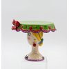 Appletree 6-1/2-Inch Sugar High Social by Babs Ceramic Cake Stand