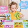 Broytain Sandpaper Letters Cards for Toddlers 3+,Word Games,Speech Therapy Toys for 3 4 5,Sensory Products, Educational Flash Cards,Learn Animals and Others