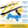 Pet Republique Mini Toothbrush for Cats and Dogs - Cat Toothbrush, Small Dog Toothbrush - Designed for Cat, Kitten, Puppy, and Small Dog Like Chihuahuas, Yorkshire, and Poodle (3 or 6 Count)