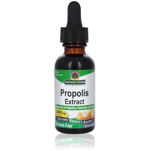 Nature's Answer Propolis Resin 1 oz Extract | Herbal Supplement | All-Natural Immune Support | Alcohol & Gluten-Free | Single Count