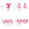 8PCS Breast Cancer Awareness Head Boppers – Pink Ribbon Hope Headband Party Favors Supplies Accessories Decorations
