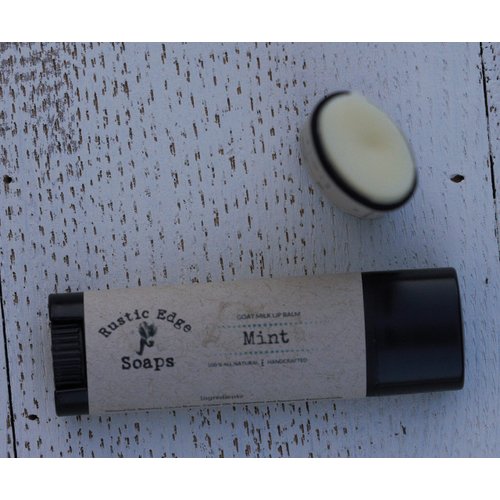 All Natural Mint Goat Milk Lip Balm-.15 oz