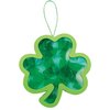 Shamrock Craft Kit - Makes 12, 9 Inch Shamrocks - Tissue Paper and Acetate - Crafts for Kids and Fun Home Activities