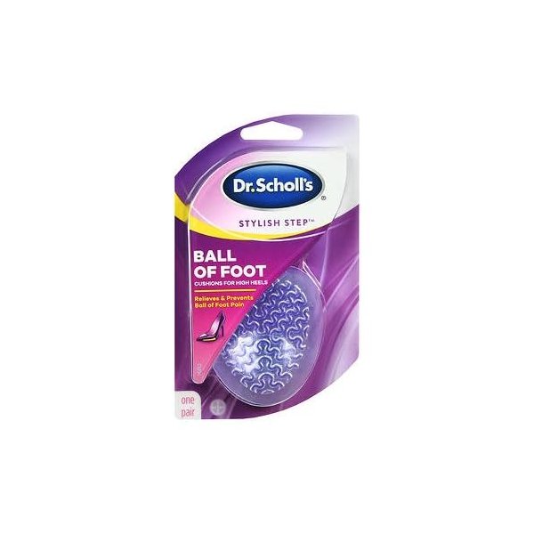Dr. Scholl's Stylish Step Ball Of Foot Cushions For High Heels - 1 pr, Pack of 4
