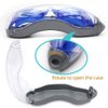 Uniswim Clear Swimming Goggles Anti Fog for Adult Swim Glasses Eye Protection for Swimming-Blue
