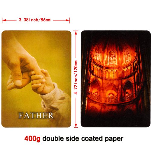 GZXINKE Past Life Oracle Cards with Guidebook,44 Tarot Deck Oracle Cards, Love Oracle Cards,Life Purpose Oracle Cards Divination Cards