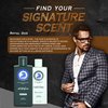 Bossman Hair Shampoo and Conditioner Combo - Hydrating, Strengthening, and Soothing Formula for Men's Hair - Paraben Free & Sulfate Free (Royal Oud)