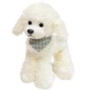 Ruzucoda Plush Poodle Dog Puppy Stuffed Animals Toys Dolls Kids Gifts 9 Inches (White)