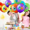 60 Pieces Bash Balloons Decorative Birthday Party Supplies Kids' Party Balloons 6 Styles Balloon Toy Kid for Kids Boys Girls Birthday Party Favors