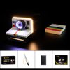 Lightailing Light for Lego- 21345 Polaroid OneStep SX-70 Camera - Led Lighting Kit Compatible with Lego Building Blocks Model - NOT Included The Model Set