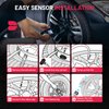 BDFHYK TPMS Sensor GM 315Mhz Tire Pressure Monitoring Sensor Compatible with Chevy Silverado Buick GMC Cadillac Pontiac Replacement Tire Pressure Sensor OE# 13598771 13598772 13586335 4-Pack