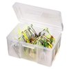 Flambeau OutdoorsBig Mouth Tackle Box 89-Piece Kit, Complete Starter Fishing Tackle Kit with Stringer, Hooks, Bobbers