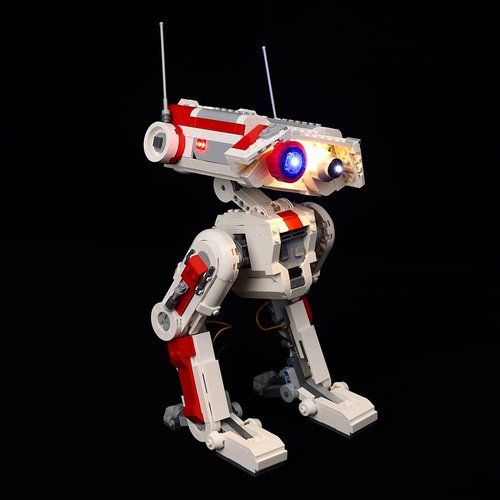 Kyglaring LED Lighting Kit (No Model) Designed for Lego Star Wars BD-1 75335 Model Building Set - Without Lego Set (Classic Version)