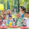 9 Pcs Cow Print Honeycomb Centerpieces Cow Theme Party Honeycomb Table Topper Pink Cow Party Decorations Farm Animal Cow Birthday Party Supplies Cow Print Party Supplies for Girl Cowboy Party Favors