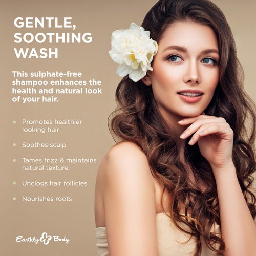 Earthly Body Miracle Oil Tea Tree Shampoo 16 Fl Oz