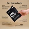 JAXON LANE BRO MASK: Korean Face Mask for Men | 2 Pc. Hydrating Anti Aging Sheet Masks Contains Vitamin C, Vitamin E, Hyaluronic Acid, Hydrolyzed Collagen for Face Care & Acne Treatment (4 Pack)