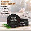 Viking Revolution Mens Hand Cream for Men - Hand Cream for Dry Cracked Hands Repair Cream - Dry Hand Cream for Dry Hands Balm - Aloe Vera Dry Hands Treatment Skin Moisturizer with Vitamin E (3.5oz)