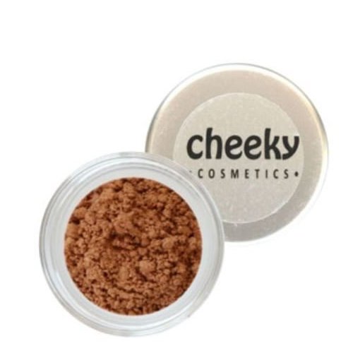 Cheeky Cosmetics Natural Mineral Powder Bronzer - Beach Babe for Tanned Skin - 10 Grams