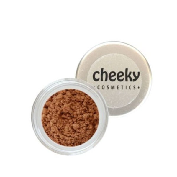 Cheeky Cosmetics Natural Mineral Powder Bronzer - Beach Babe for Tanned Skin - 10 Grams