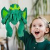 Toy Vault Cthulhu Hand Puppet, Plush Stuffed H.P. Lovecraft Cthulhu Figure with Tentacles