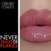Gerard Cosmetics Color Your Smile Lip Gloss - Passion | Moisturizing Lip Gloss with Mirror and LED Light | Super Pigmented | Shiny Finish | Nude Lip Color | Cruelty Free and Made in USA