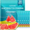 OZENKE Electrolytes Powder Packets,30 Sticks Hydration Packets Sugar Free, Electrolyte Drink Mix Portable Electrolyte Packets for Rapid Hydration, 0 Sugar & 0 Calorie, Watermelon Flavor