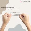 JASVERLIN 3/4inch Black Hair Rubber Bands for Hair, Small Rubberbands Ponytail Holder no Damage Mini Tiny Hair Ties Elastics for Girls Women Baby 1000PCS