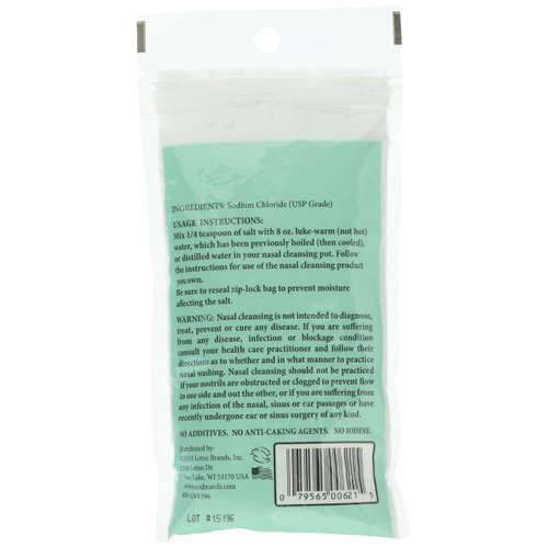 Ancient Secrets Nasal Cleansing Pot Salt, 8 Ounce