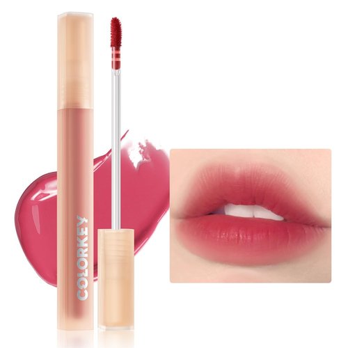 COLORKEY Soft Matte Water Lip Tint, Matte Finishs, Long-Lasting, Moist Fit Without Stickiness, Mo...