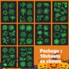 Luminous Halloween Temporary Tattoos for Kids，Halloween Party Favors-10 Sheet Glow Halloween Spider Web Tattoos for Boys and Girls,Halloween Decorations,Games Gift Prizes for Kids,Goodie Bag Fillers
