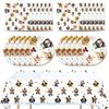 41pcs dog Party Supplies ,include 20 Plates, 20 Napkin and 1pcs Tablecloth,Used for Pet Dog Birthday Party Decoration (White dog HHH)