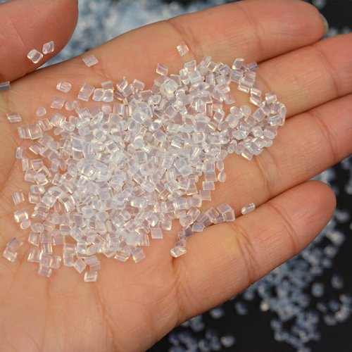 50g Italian Keratin Glue Pellets Granules Transparent Fusion Keratin Glue Beads for Nail/I Tip Hair Extensions