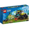 LEGO 40582 City 4x4 Off-Road Ambulance Rescue Limited Edition 2023 Set 6+ 162 Pieces with Cool Off-Road Vehicle and 3 Minfigures, Yellow Green and Red as Main Colours