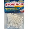 Sword Floss Disposable Floss/Picks Regular 40 Each (Pack of 2)