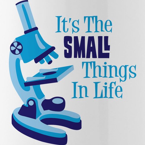 CafePress Its The SMALL Things In Life Water Bottle 1.0L (34 oz) Stainless Steel Water Bottle