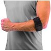 MUELLER Tennis Elbow Support with Gel Pad, Black, One Size Fits Most