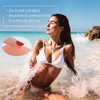 Nipple Covers for women, Rifny Silicone Nipple Covers Reusable Adhesive Invisible, 6 Pairs Nippleless Pasties with Travel Case (6 Round)
