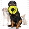 TUFFY - World's Tuffest Soft Dog Toy - NO Stuff Ring - Squeakers - Multiple Layers. Made Durable, Strong & Tough. Interactive Play (Tug, Toss & Fetch). Machine Washable & Floats (Yellow Bone 2 Rack)