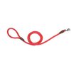 Warner Braided Nylon Rope Snap Lead Dog Leash 1/2" X 6 Ft. (Red)