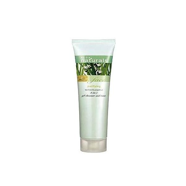 Avon Naturals 2-in-1 Purifying Tea Tree & Grapefruit Gel Cleanser