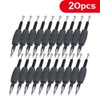 20 PCS Assorted Steriled Disposable Tattoo Needles Tubes Grips 3 5 7 9 Round Liner 19MM 3/4 Inch Tips Supplies