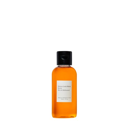 Maison Louis Marie - No.04 Bois de Balincourt Natural Body Oil | Luxury Clean Beauty + Non-Toxic Fragrance (4 fl oz | 118 ml)