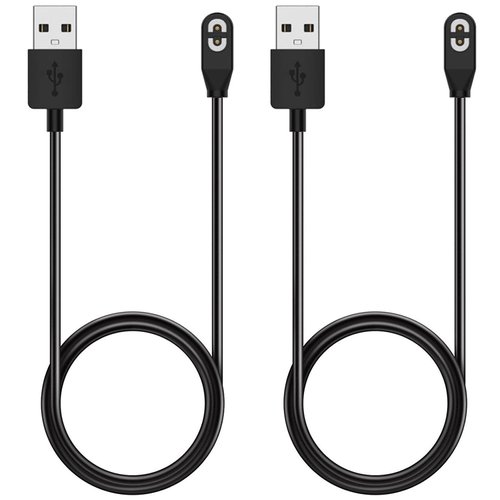 Nisyctk Charging Cable for Shokz Openrun/Openrun Pro/OpenRun Mini/Aftershokz Aeropex & Opencomm, Magnetic USB Charger for Shokz Bone Conduction Headphones (3.3ft/1m) (2)