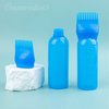 Framendino, 3 Pack Blue 6 Ounce Hair Dye Root Comb Applicator Bottle with Graduated Scale for Salon