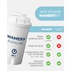 Wamery Certified Alkaline Water Filter Replacement Fits Brita Pitcher Cartridges 3-Pack, Increases Water pH.