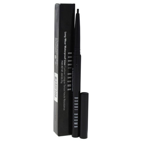 Bobbi Brown Long-Wear Waterproof Eyeliner Blackout for Women, 0.004 Ounce