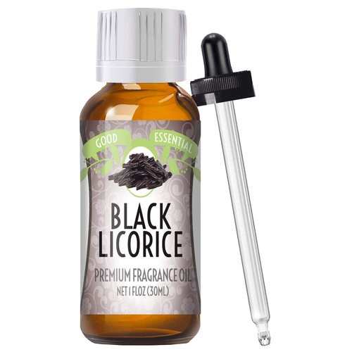 Good Essential – Professional Black Licorice Fragrance Oil 30ml for Diffuser, Candles, Soaps, Lotions, Perfume 1 fl oz
